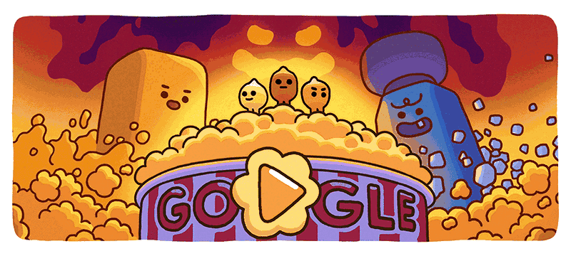Celebrating Popcorn Doodle