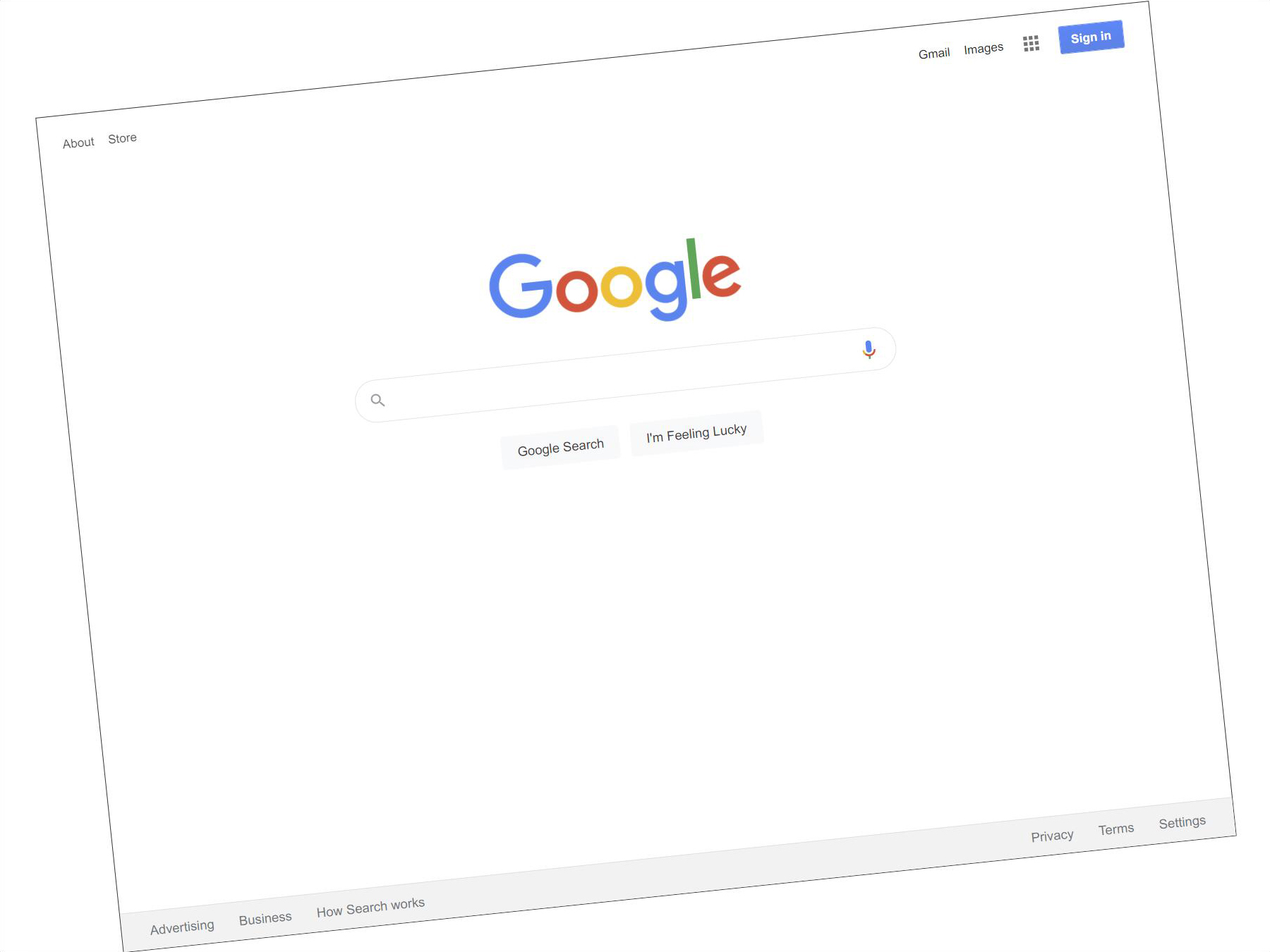 Google Askew / Tilt